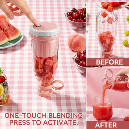 ⚡FLASH SALE · Up to 50% OFF ⚡ GLIMMERLY® Portable Juicer – Blend Fresh Smoothies & Juice for Gym, Office & Travel