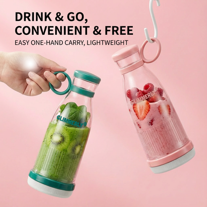 ⚡FLASH SALE · Up to 50% OFF ⚡ GLIMMERLY® Portable Juicer – Blend Fresh Smoothies & Juice for Gym, Office & Travel