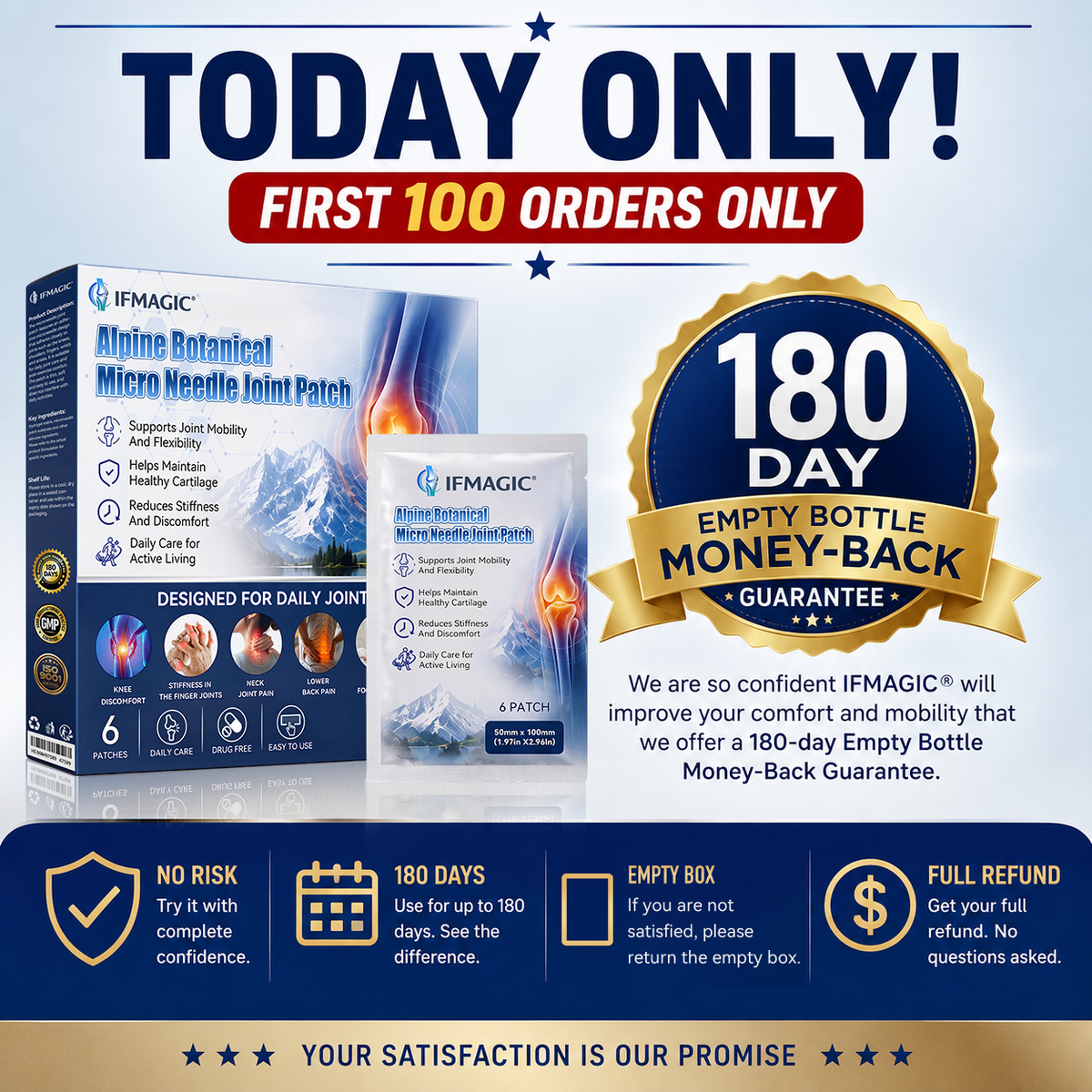 ✨✨𝗜𝑭𝑴𝑨𝑮𝑰𝐶® 𝖠𝗅𝗽𝗶𝗻𝗲 𝑩𝒐𝒕𝒂𝒏𝒊𝒄𝒂𝒍 𝑀𝑖𝑐𝑟𝑜 𝑁𝑒𝑒𝑑𝑙𝑒 𝐉𝑜𝑖𝑛𝑡 𝑃𝑎𝑡𝑐ℎ💎