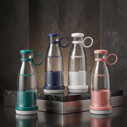 ⚡FLASH SALE · Up to 50% OFF ⚡ GLIMMERLY® Portable Juicer – Blend Fresh Smoothies & Juice for Gym, Office & Travel